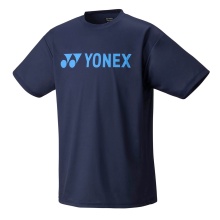 Yonex Koszulka treningowa Practice Logo YM0046 (100% poliester) 2024 indygo męska